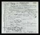 Death Certificate-Mary Williamson Allen (nee Bernard)