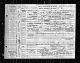 Death Certificate-Bertha Olive McClure Foster (nee Glazier). 1st husband James D. McClure