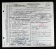 Death Certificate-Julia Ann Brumfield (nee Craddock)