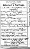 Marriage Record-Bertha Burris to Charles Wesley Reynolds