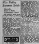 Marriage-Newspaper Berkshire Eagle 12/23/1946 Monday