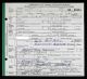 Death Certificate-Callie Collins (nee Reynolds)