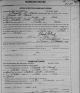Marriage Application for Natalie Broach (nee Carter to Frank Rinker Clark