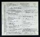 Death Certificate-Mrs. W.B. Clark