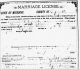 Marriage Record-Samuel M. Reynolds to Rovilla Corder