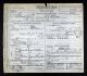 R. A. Walters Death Certificate, s/o Bettie Payne Richardson and Azariah Graves Walters 