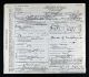 Death Certificate for Archibald Walters
