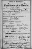 Death Certificate-Harvey B. Devonshire