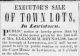 Trustee's Sale.  Lewistown Gazette, Pennsylvania Saturday 8/4/1849