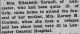 Midland Journal 1/18/1929
Attending her mother's funeral and then she dies. Both of her parents died and she took care of her 14 other brothers/sisters as well and some of them died. 