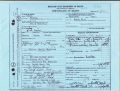 Birth/Death Certificate