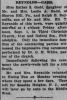 Wedding Announcement-Midland Journal  9/8/1922