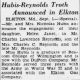 Marriage Announcement-News Journal 9/1/1949