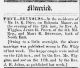 Marriage Announcement January 28, 1865 Cecil Whig