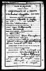 Death Certificate-Elizabeth Kelly (nee Hannum)