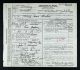 Death Certificate-Mary Jane Baker (nee Harmon)