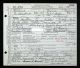 Death Certificate-Martha Miller (nee Stauffer)