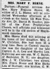 Obit. News and Observer North Carolina 8/5/1936