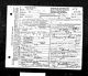 Thomas M. Carter husband of Mildred Powell-Death Certificate