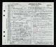 Death Certificate-Nancy Elizabeth 'Nannie' Fulcher Eggleston