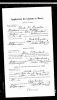 Application for Marriage-Claude M. Reynolds-Edna E. Burnheart
