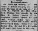 Marriage announcement-Intelligencer Journal 12/30/1908