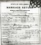Marriage Record for Sarah Sadie Woodrow to James Edward Reynolds, Sr.