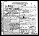 Death Certificate-Sarah E. Watson (nee carter)