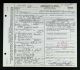 Death Certificate-Cora E. Wells (nee Aaron)
