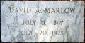 Headstone David Andrew Marlow