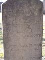 Headstone-Elizabeth H. Pigg wife of Richard Gregory