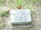 Headstone Mary E. Carter(nee Whitehead)