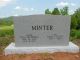 Headstone Silas Frederick Minter and Nancy E. Winn (nee Eggleston)
