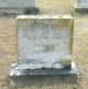 Headstone Sallie Ann Carter (nee Fowlkes)