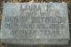 Headstone Laura P. Reynolds(nee Page)