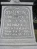 Headstone George W. Irwin
