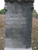 Headstone Nancy, wife of Alexander McClanahan