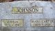 Headstone Mary Johnson (nee Carter)
