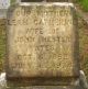 Headstone Leah Catherine Turner Yates