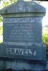 Headstone Julia C. Gravely (nee Thomas)