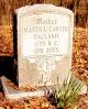 Headstone Martha Ragland (nee Carter)