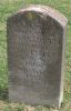 Headstone of Susan Carter, wife of Henry Eelbeck