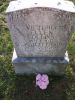 Headstone Wife of L. Keen Jefferson, Victoria Ellen Colllins