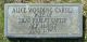 Headstone Alice L. Wooding