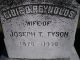 Headstone of Lidie Dean Tyson (nee Reynolds)