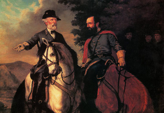 Generals Lee and Grant