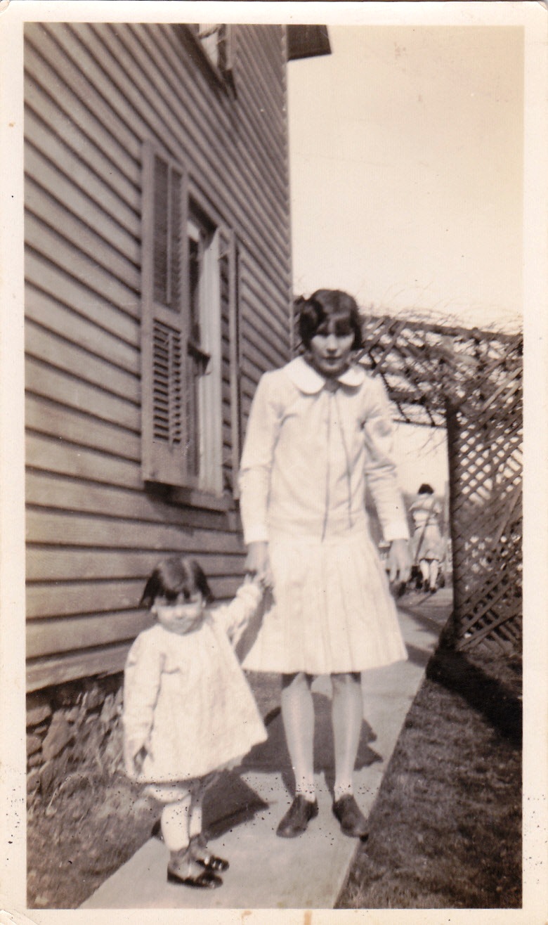 My Mom and her mother Ruth A. Lilley Charsha in Perryville, Maryland