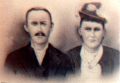 Thomas Jefferson Eanes and Nannie Gray, his Wife
